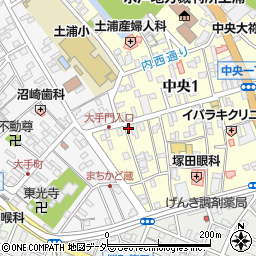 山口薬局　中城店周辺の地図