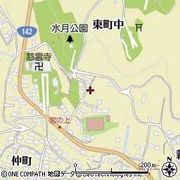 長野県諏訪郡下諏訪町東町中周辺の地図