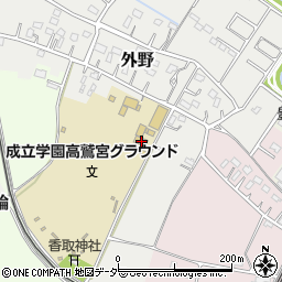 埼玉県久喜市外野172周辺の地図