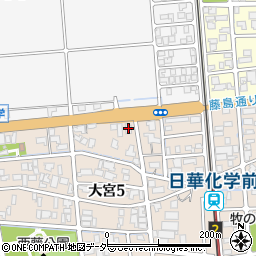 阪井自動車周辺の地図