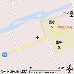 岐阜県高山市一之宮町本通上3025周辺の地図