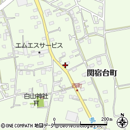 千葉県野田市関宿台町2062-4周辺の地図