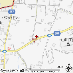 熊谷市　箕輪集会所周辺の地図