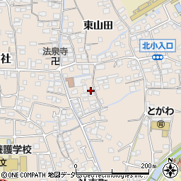 長野県諏訪郡下諏訪町東山田6669周辺の地図