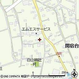 千葉県野田市関宿台町379周辺の地図