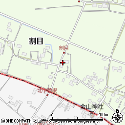 埼玉県加須市割目421周辺の地図