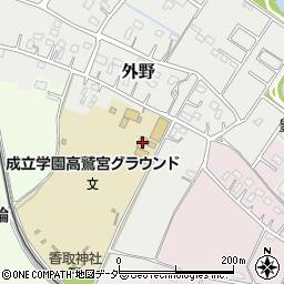 埼玉県久喜市外野65周辺の地図