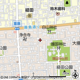 渡邊商店周辺の地図