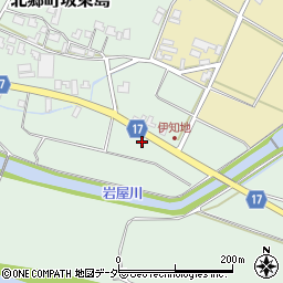 福井県勝山市北郷町坂東島周辺の地図