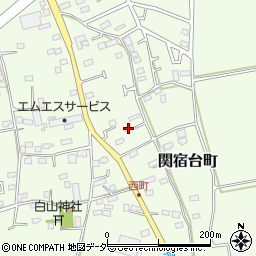千葉県野田市関宿台町2058周辺の地図