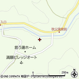 皆野町わくワクセンター周辺の地図