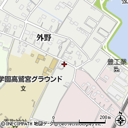 埼玉県久喜市外野182周辺の地図