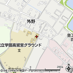 埼玉県久喜市外野174周辺の地図