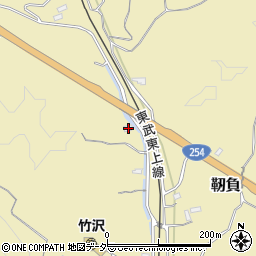 埼玉県比企郡小川町靭負1153-2周辺の地図