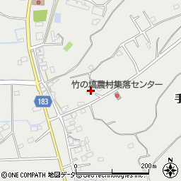 茨城県行方市手賀2463周辺の地図