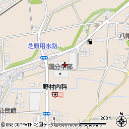 国分中部福井第一配送センター周辺の地図