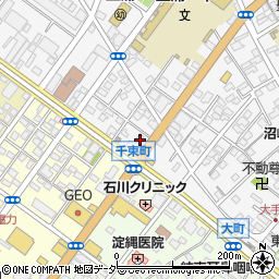 茨城県土浦市文京町7-19周辺の地図