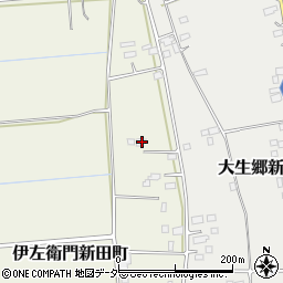 茨城県常総市伊左衛門新田町250-1周辺の地図