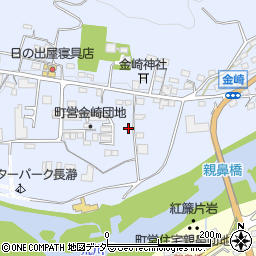 埼玉県秩父郡皆野町金崎周辺の地図