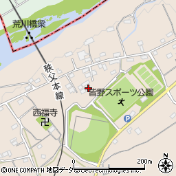 埼玉県秩父郡皆野町下田野1074周辺の地図
