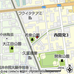 福井タクシー株式会社周辺の地図