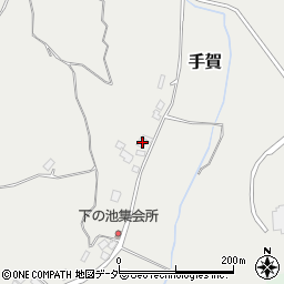 茨城県行方市手賀1692周辺の地図