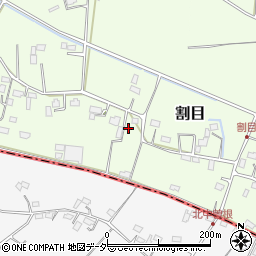 埼玉県加須市割目200周辺の地図