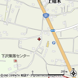 茨城県鉾田市上幡木1333周辺の地図