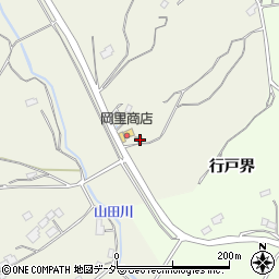 茨城県行方市行戸701周辺の地図