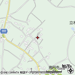 茨城県かすみがうら市加茂4541周辺の地図