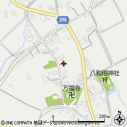 埼玉県比企郡小川町奈良梨575-2周辺の地図