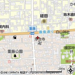 ファミリーマート福井大宮二丁目店周辺の地図