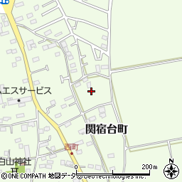 千葉県野田市関宿台町1700周辺の地図
