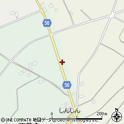 茨城県行方市西蓮寺1414周辺の地図
