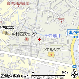 長野県岡谷市長地梨久保1丁目周辺の地図