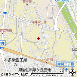 長野県岡谷市7425-4周辺の地図