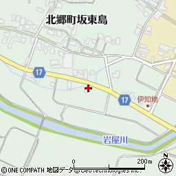 福井県勝山市北郷町坂東島2周辺の地図