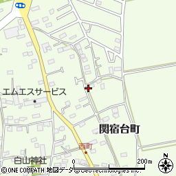 千葉県野田市関宿台町1699周辺の地図