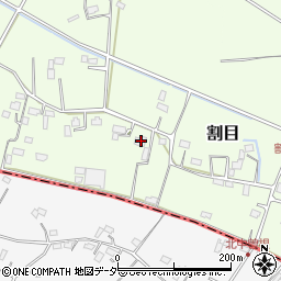 埼玉県加須市割目335周辺の地図