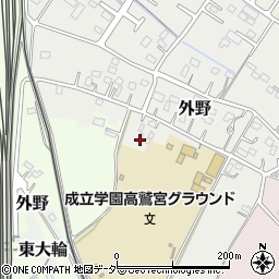 埼玉県久喜市外野153周辺の地図