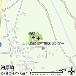 茨城県つくば市上河原崎428周辺の地図