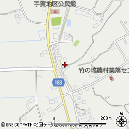 茨城県行方市手賀2600周辺の地図