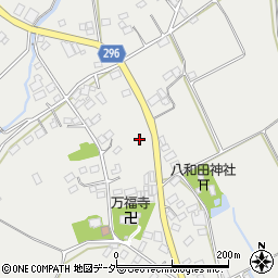 埼玉県比企郡小川町奈良梨606-1周辺の地図