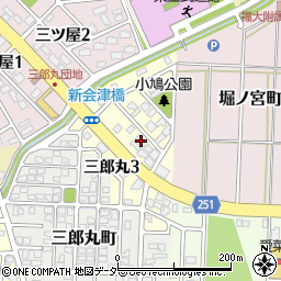 パレーシャル三郎丸Ａ周辺の地図