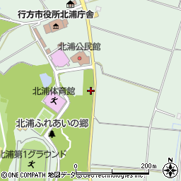 茨城県行方市山田1180周辺の地図