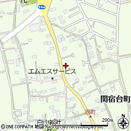 千葉県野田市関宿台町2068周辺の地図