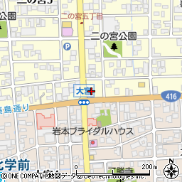 坂井サイクル周辺の地図
