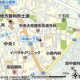 株式会社中屋紙店　本店周辺の地図