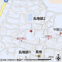 長野県岡谷市長地鎮周辺の地図
