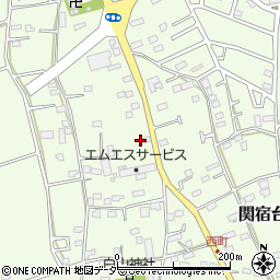 千葉県野田市関宿台町369周辺の地図